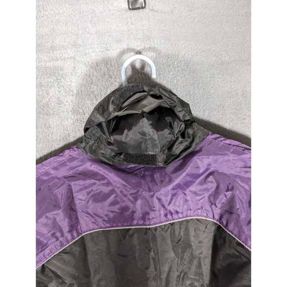 Xelement Women's Black and Purple 2 piece Rain Suit New with Tags size Small - Picture 7 of 16